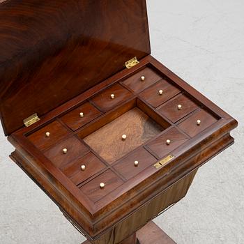 A side table, late Empire, mid-19th century.