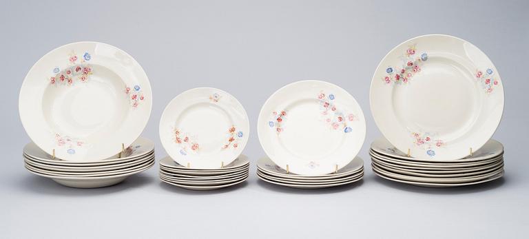 SERVIS, 44 delar, porslin, Arabia 1940-tal.