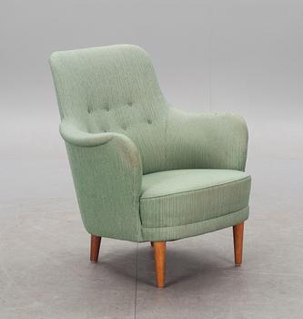 SOFFA MED FÅTÖLJ. "Samsas" design Carl Malmsten.