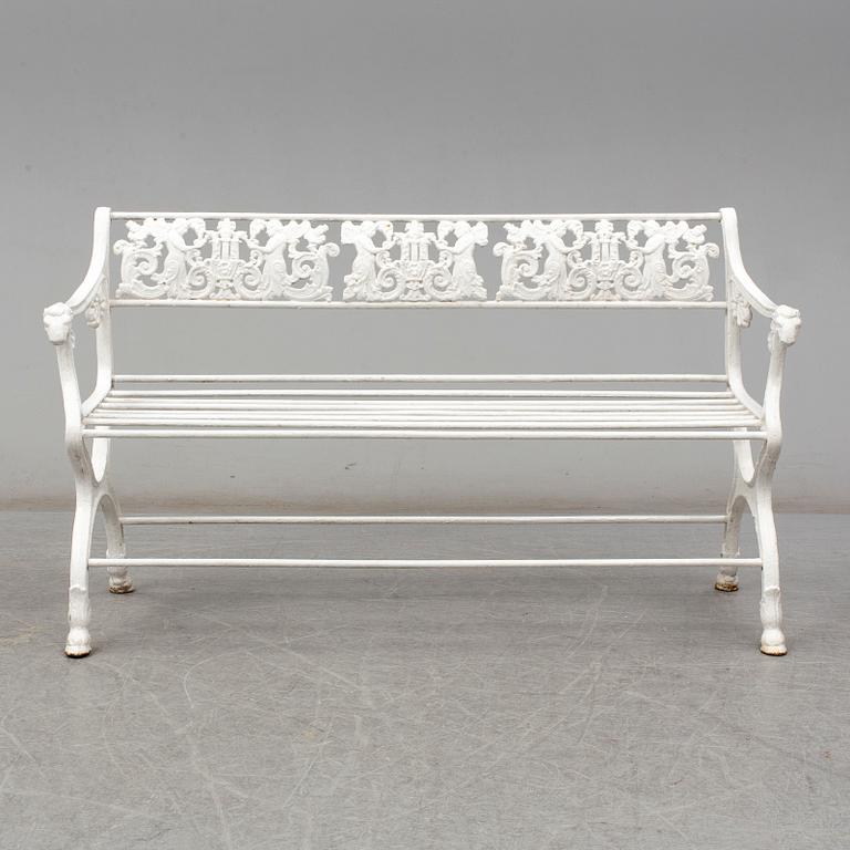 TRÄDGÅRDSSOFFA, 1800-talets slut.