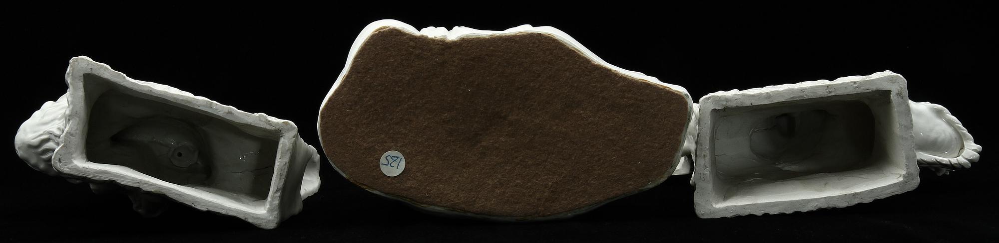FIGURINER, 3 st, porslin, Kina, 1800/1900-tal.
