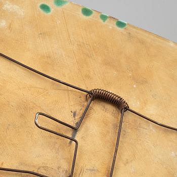 Rut Bryk, a stoneware wall plaque, signed Bryk.