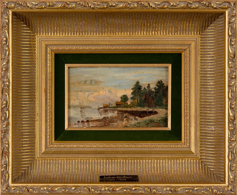 JOHAN KNUTSON, SUMMER LANDSCAPE.