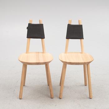 etc.etc., stolar, 6 st, "The Naive Wooden Chair ", Emko.