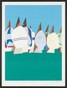 Franco Costa, silkscreen in colours, signed 199/200.