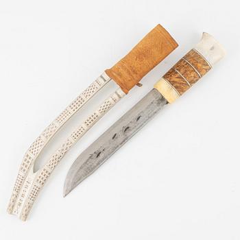 Sven-Åke Risfjell, huggare, signerad.