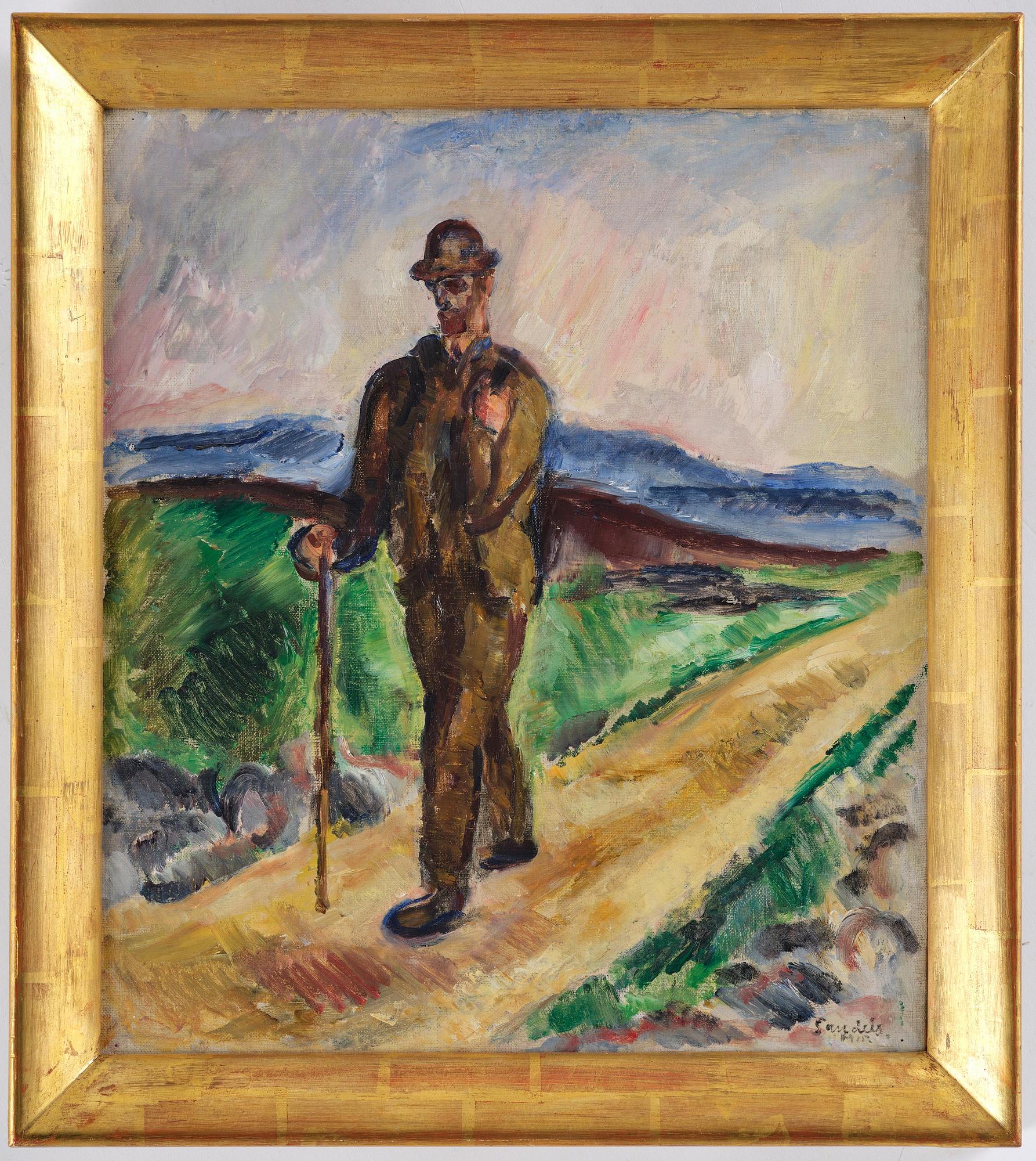 Gösta Sandels, Vandraren.