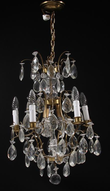 LJUSKRONA, rokokostil, 1900-tal. H ca 70.