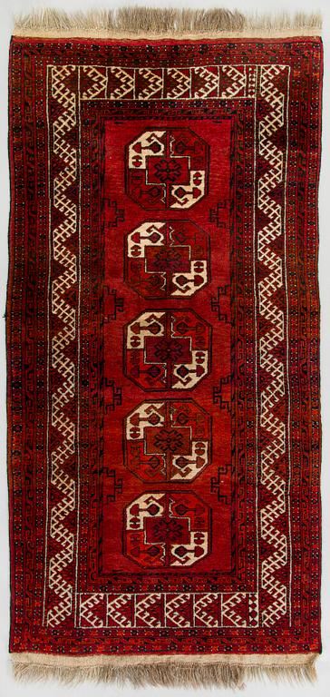 Carpet, Afghan. Approx. 219cm x 106cm.