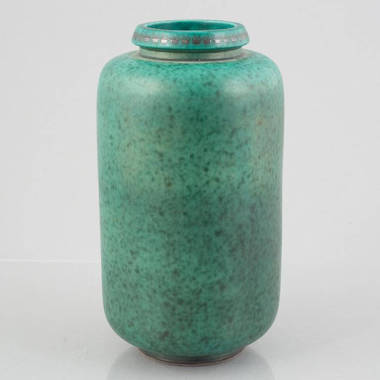 Wilhelm Kåge, an 'Argenta' vase, Gustavsberg.