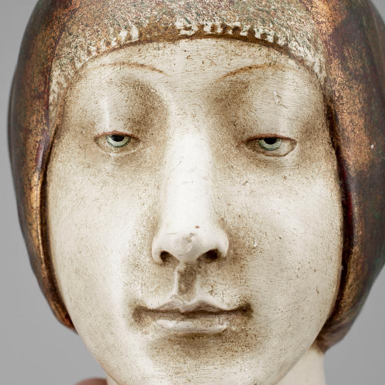 FRANCESCO LAURANA, efter skulptur, gips, 1900-tal.