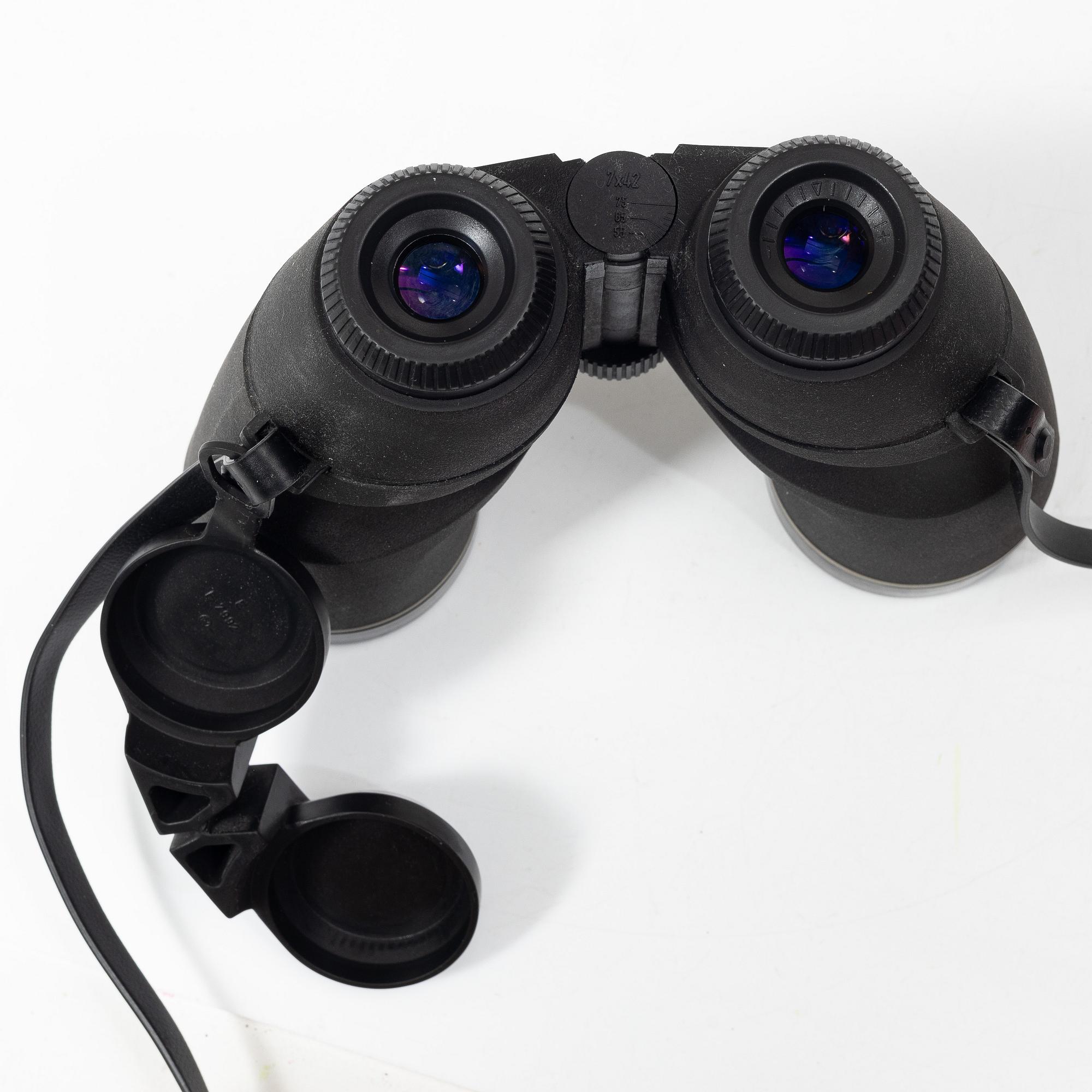 Binoculars, Swarovski Habicht SL 7x42.