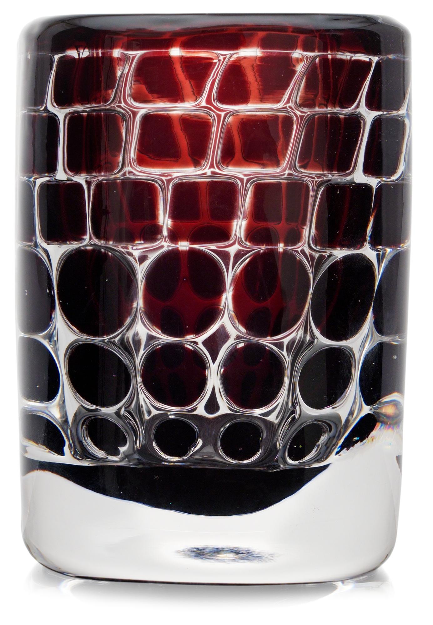 An Ingeborg Lundin "Ariel" vase, Orrefors 1968.