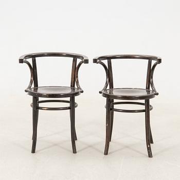 armchairs a pair Thonet early 20th century.