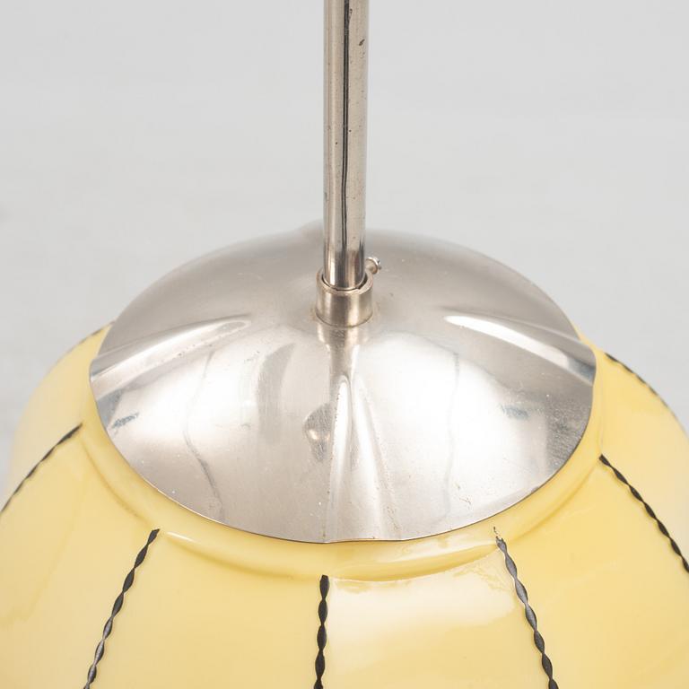 A celing light, 1930's.
