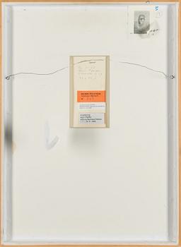 water colour, signed and dated -29.