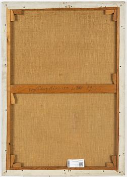 Birger Simonsson, olja på duk, signerad.