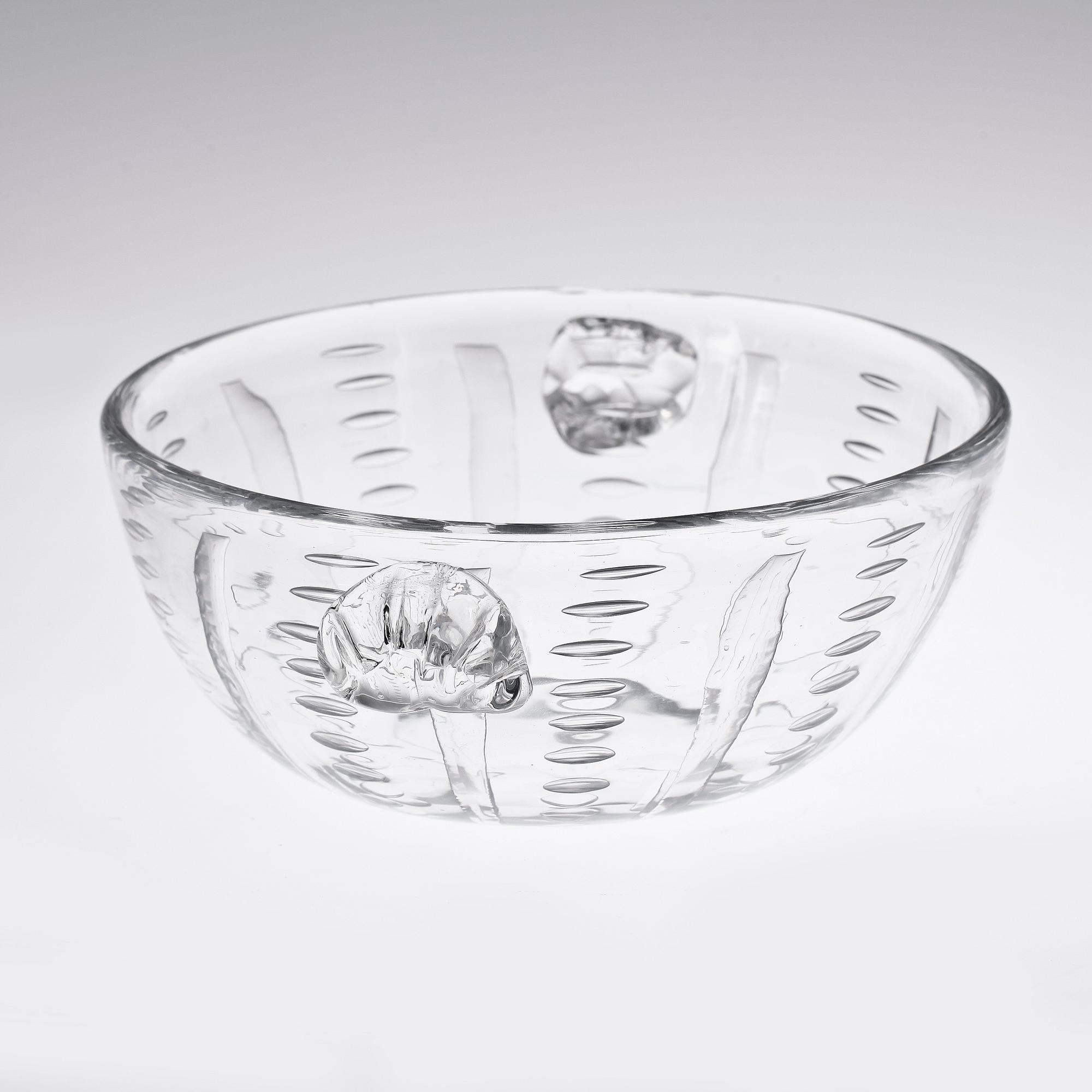 SKÅL, glas. Ariel, Edvin Öhrström, Orrefors.