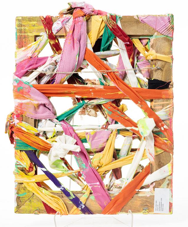Katarina Norling, "Winter Garden", mixed media, signed and dated 2005.