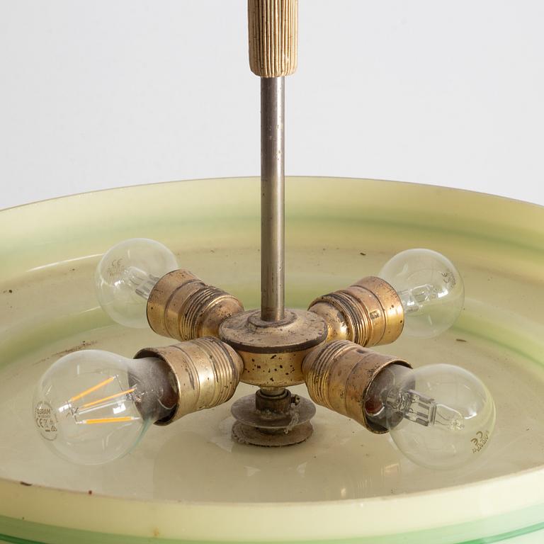 Taklampa, funkis, 1930-tal.