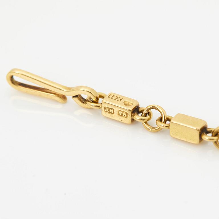 Wiwen Nilsson, armband, Lund 1947, 18 k.