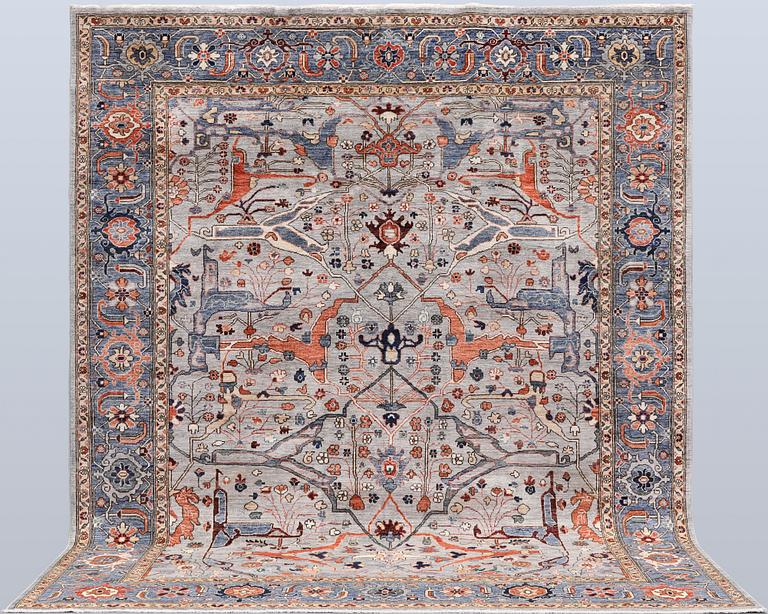Rug, Ziegler, Heriz design, 299 x 245 cm.