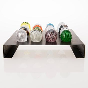 TIINA NORDSTRÖM, a 'Colour ballet' composition signed Tiina Nordström Iittala 1993.