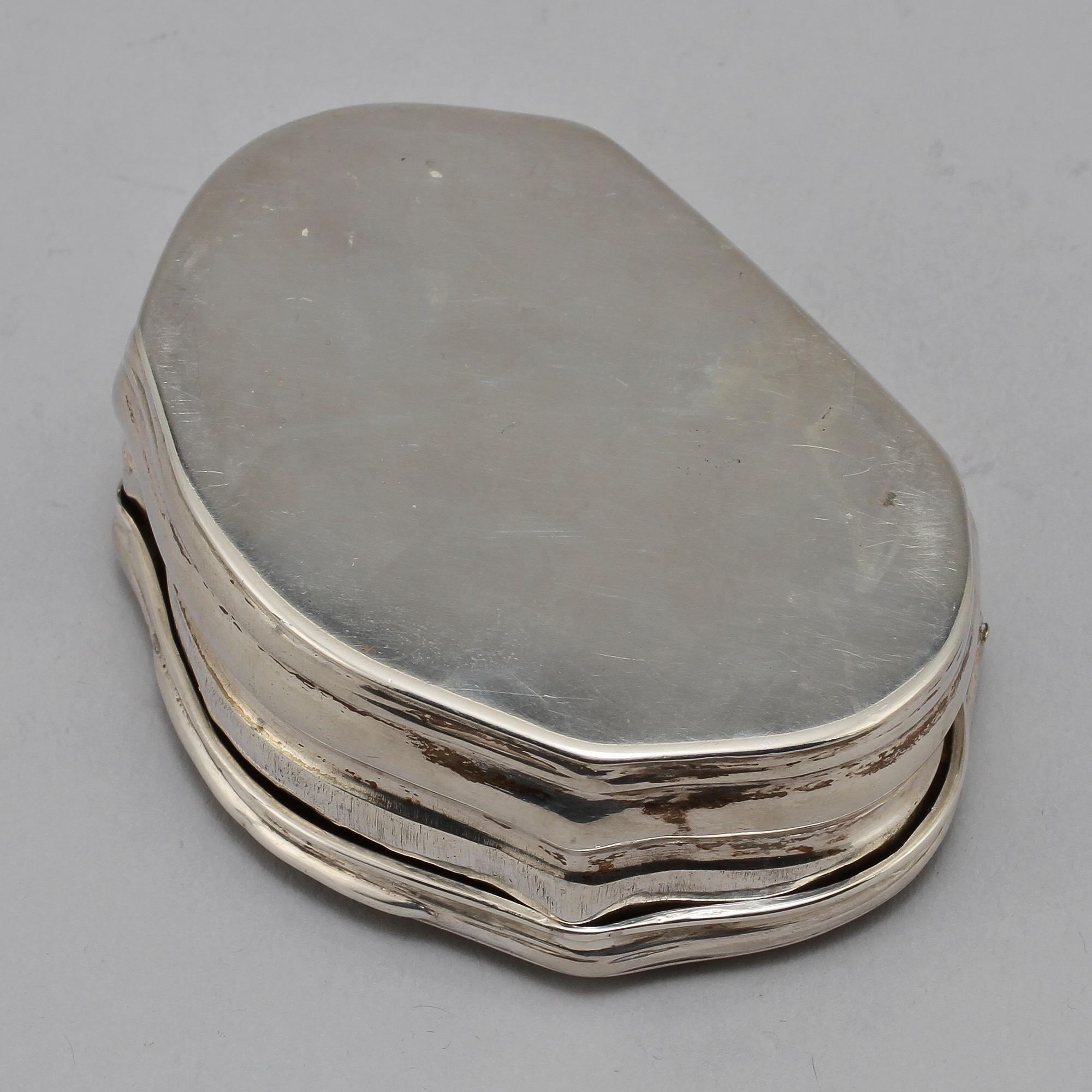 DOSA, silver, Arvid Vernström, Eksjö, 1815.
