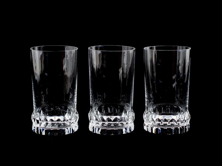 GLAS, 12 st, "Silvia", Ingeborg Lundin, Orrefors.