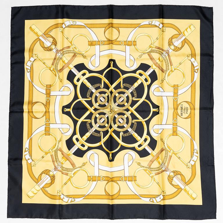 Hermès, scarf, "Eperon d'Or".