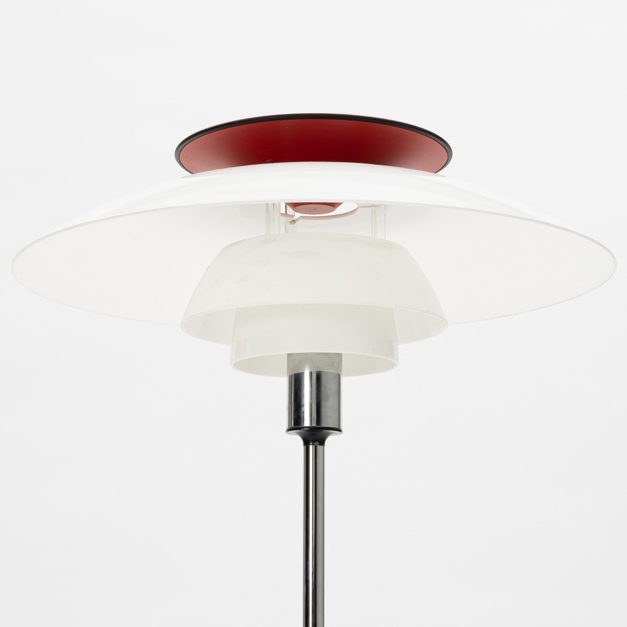 Poul Henningsen, golvlampa, "PH-80", Louis Poulsen, Danmark.