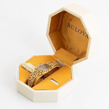 Bulova, armbandsur, 18K guld.