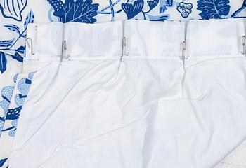 Josef Frank, curtains, a pair, "La Plata", Svenskt Tenn.