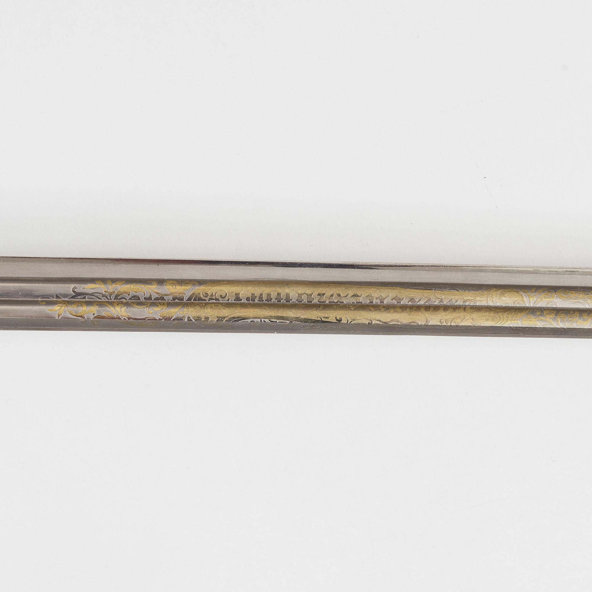 SABEL, svensk, m/1899 för infanteriofficer.