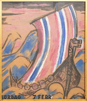 Isaac Grünewald, "Saturday 7 February".
