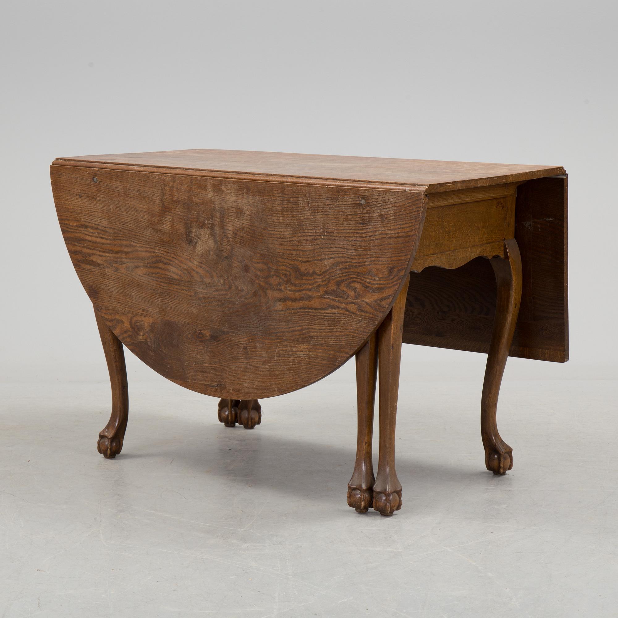 SLAGBORD, ek, England, 1800-tal.
