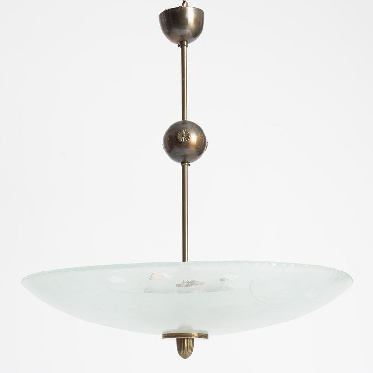 Taklampa,. 1930-40-tal.