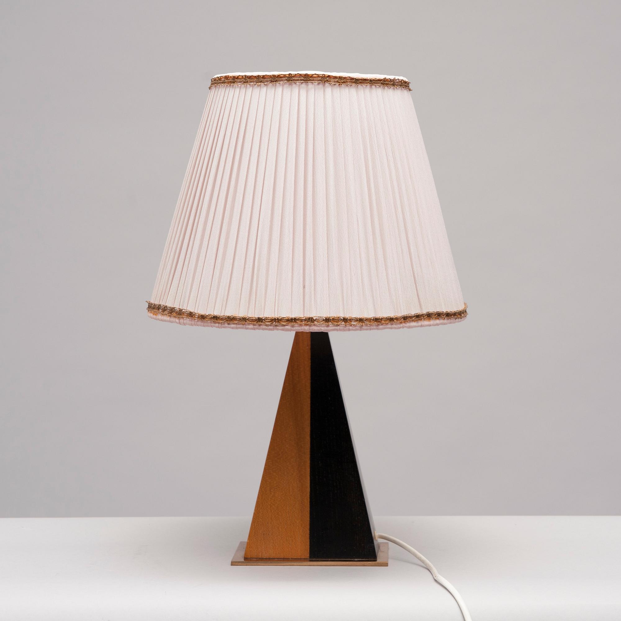 BORDSLAMPA, design Maria Lindeman, Idman, 1950/1960-tal.