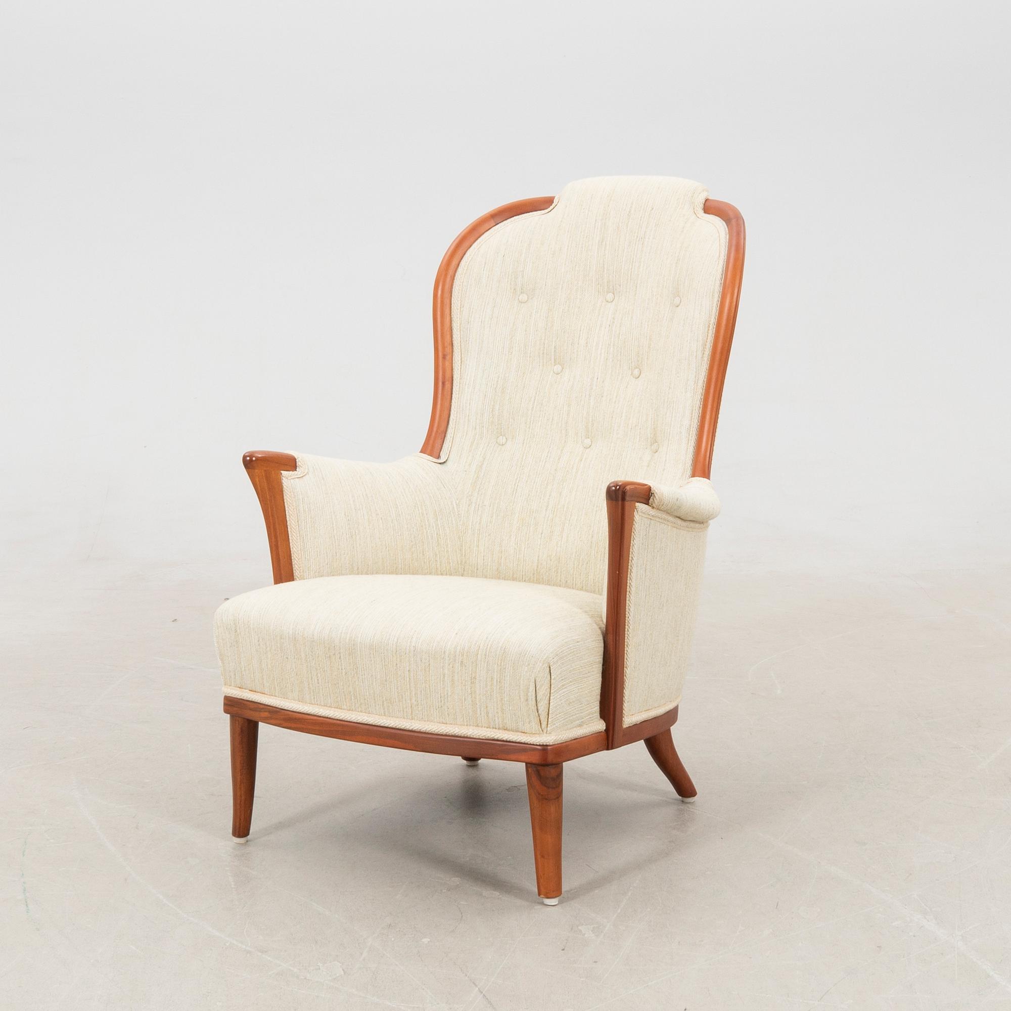 Carl Malmsten, armchair, "Our Lady", AB O.H. Sjögren, Tranås.