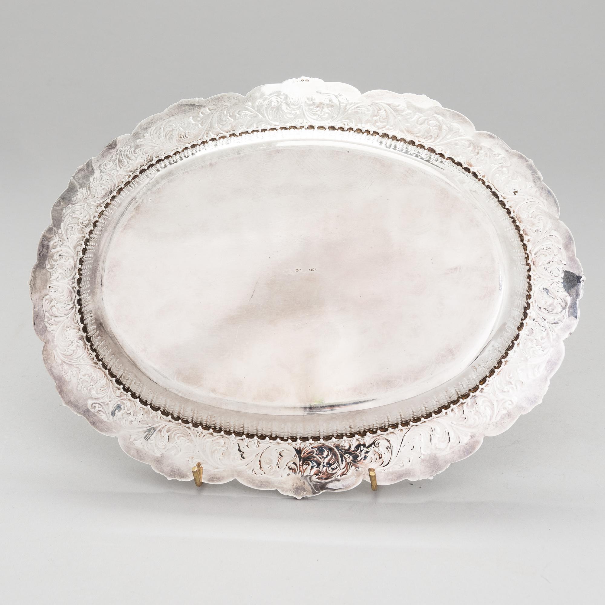 FAT, silver, Italien 1944-68. Finska kontrollstämplar.