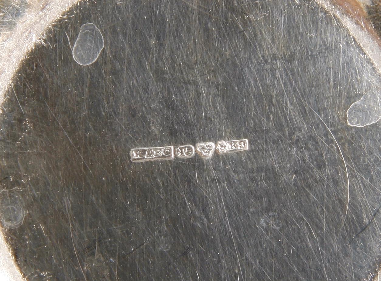 PARTI SILVER, 28 delar, bl a GAB, 1900-tal.
