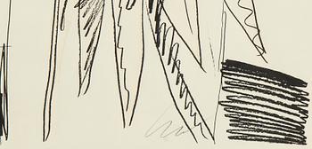 ANDY WARHOL,Silkscreen 1974, on Arches paper, signed with initials in pencil, and also signed and numbered 99/250 verso.