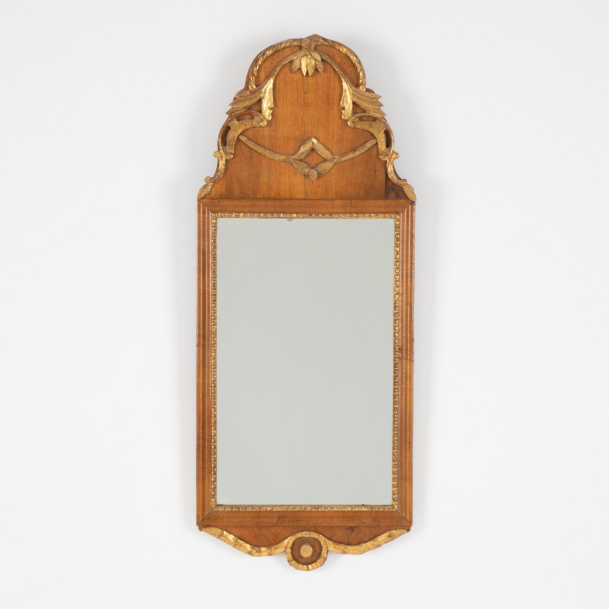A mirror, Denmark, second half of the 20th Century.
