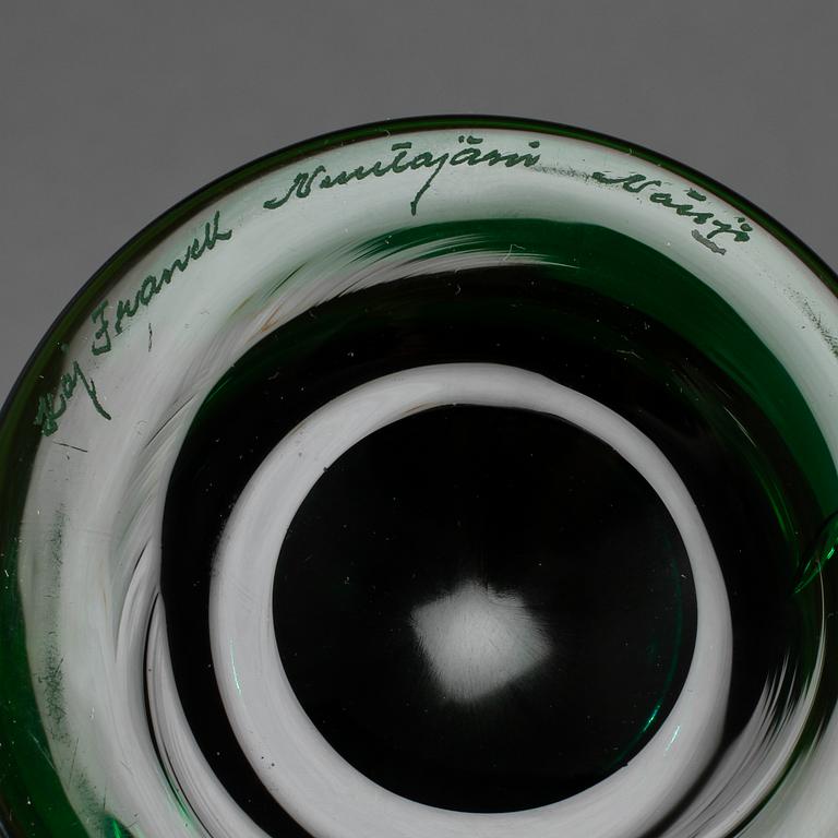 POKAL, glas, Kaj Franck, Nuutajärvi Notsjö, signerad.