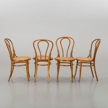 A SET OF 6 J & J KOHN CHAIRS, Austria first half of 20th century.