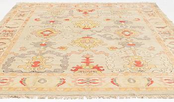 West Persian carpet, Arts and Crafts pattern, approx. 367 x 318 cm.