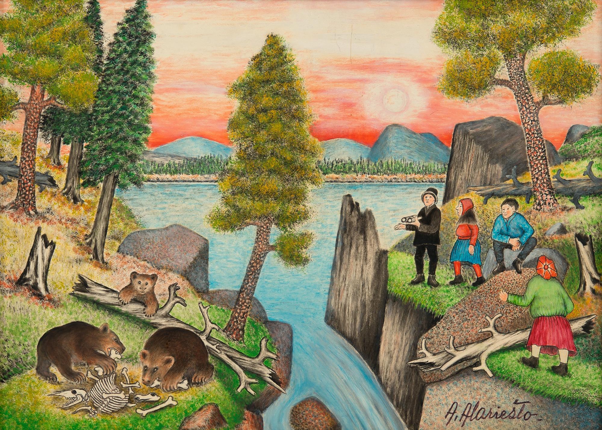 Andreas Alariesto, "TOURIST'S SIGHTS".