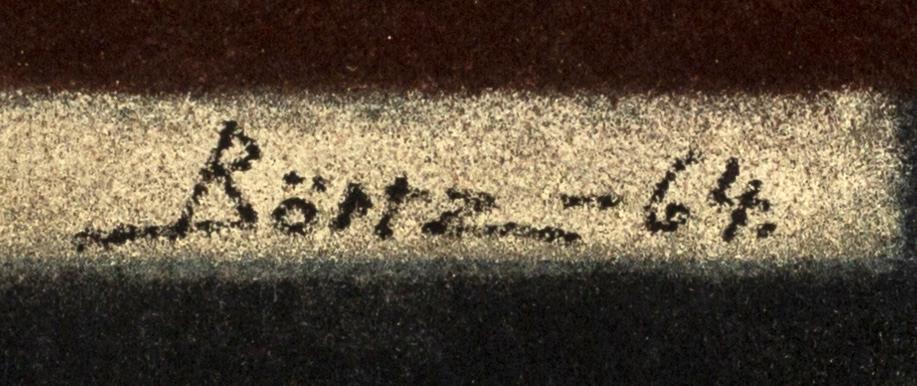 SIGVARD BÖRTZ, pastel, signed, dated -64.