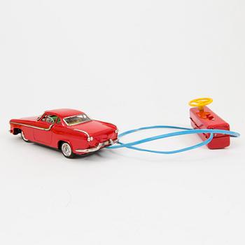 Two tinplate toy cars Japan 1960s.