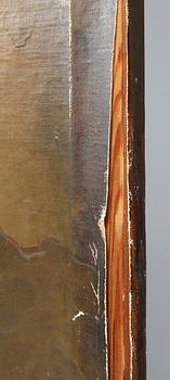 VÄGGSKÄRM, Elisabeth Warling, sign, omkring sekelskiftet 1800/1900.